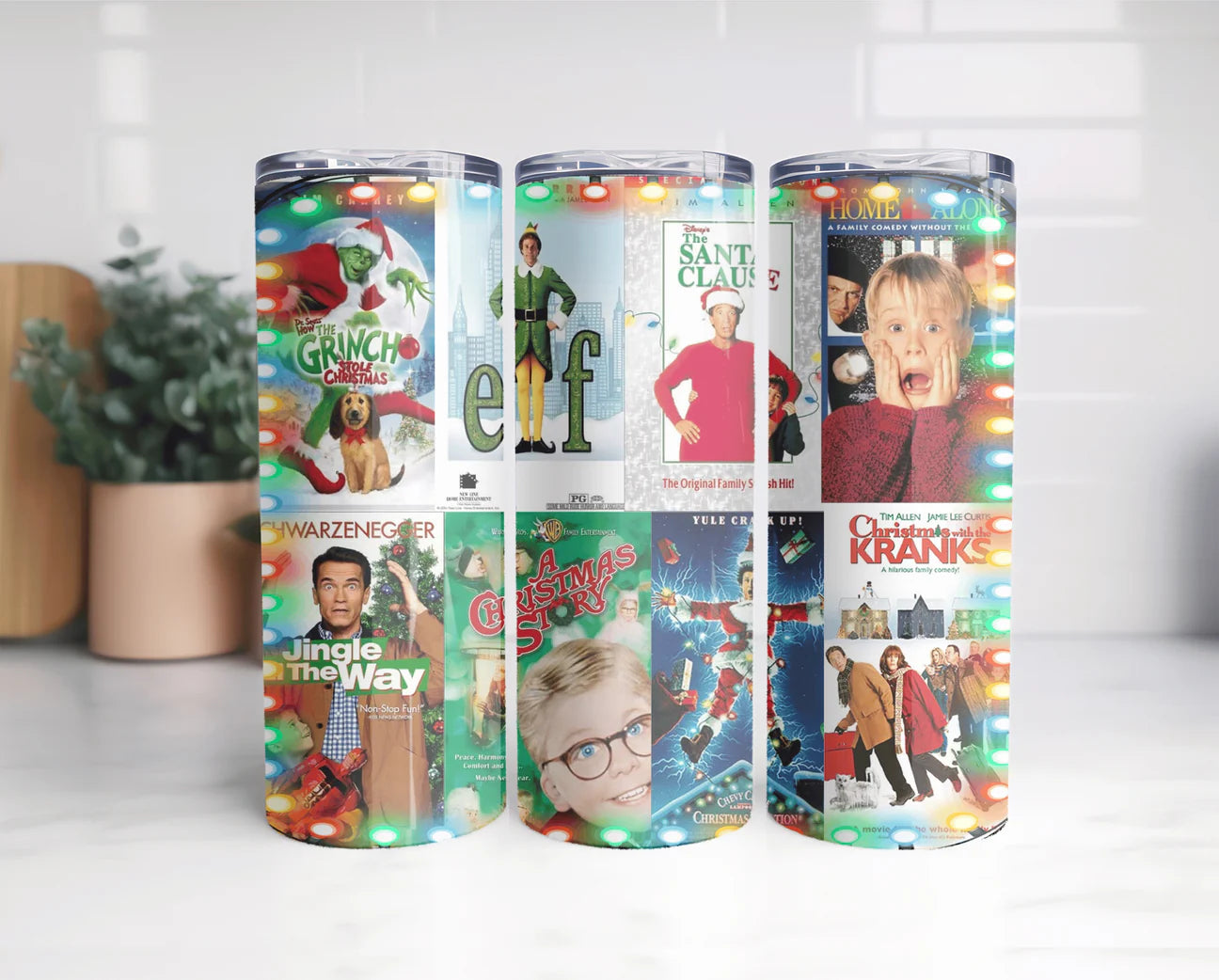 20oz Christmas Movie Tumbler